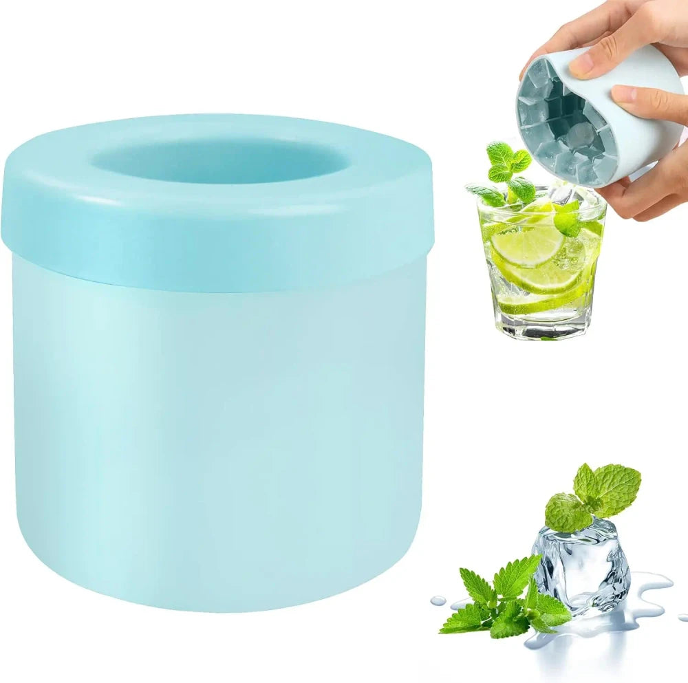 Cylinder Silicone Ice Cube Mold