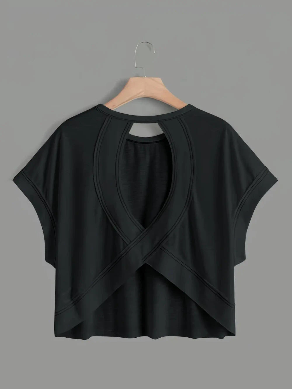 Breathable Batwing Casual Top