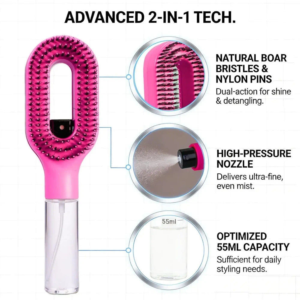 Portable Spray Smoothing Comb