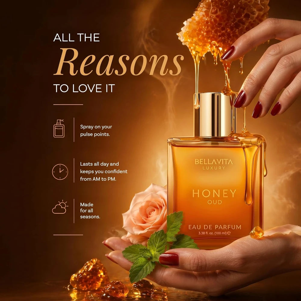 Bellavita Honey Oud Eau de Parfum