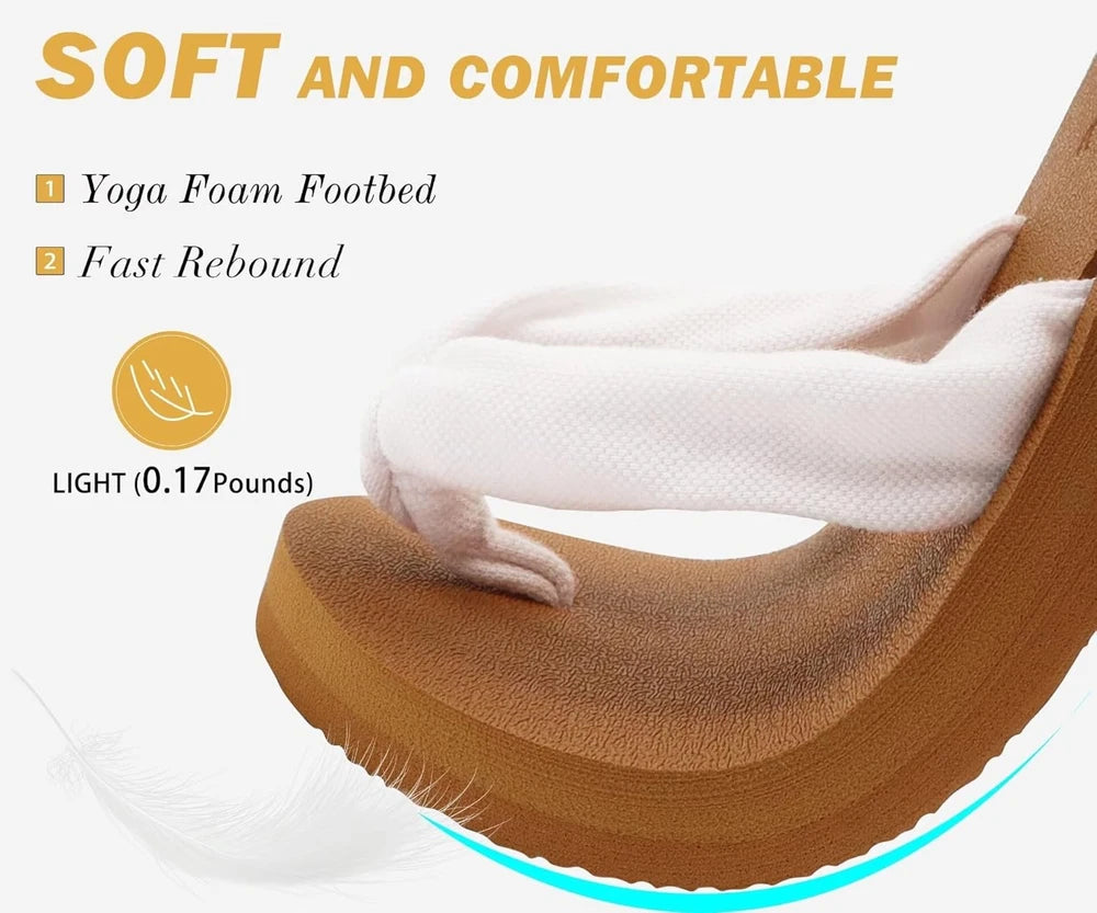 KuaiLu Arch Support Yoga Mat Sandals