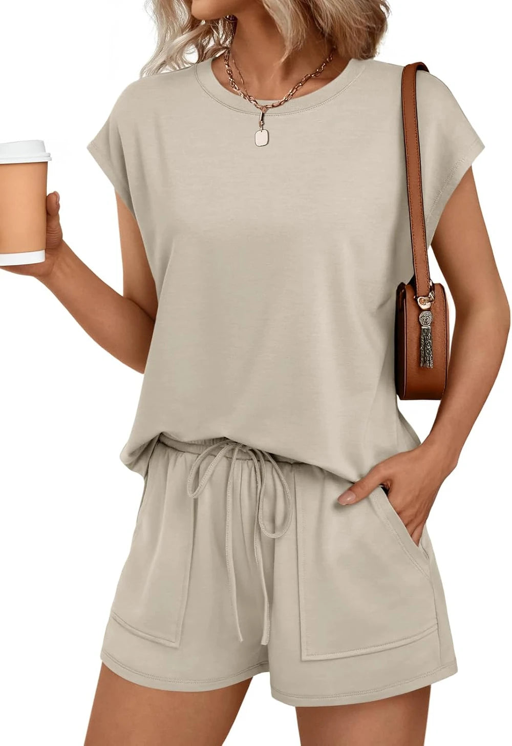 Womens Two Piece Lounge Set