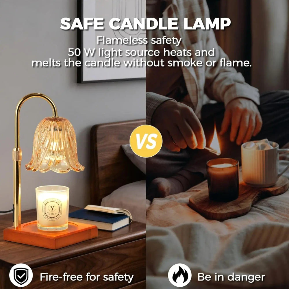 Dimmable Candle Warmer Lamp