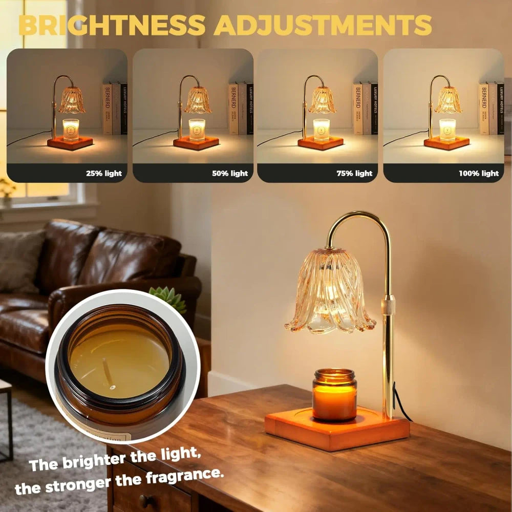 Dimmable Candle Warmer Lamp