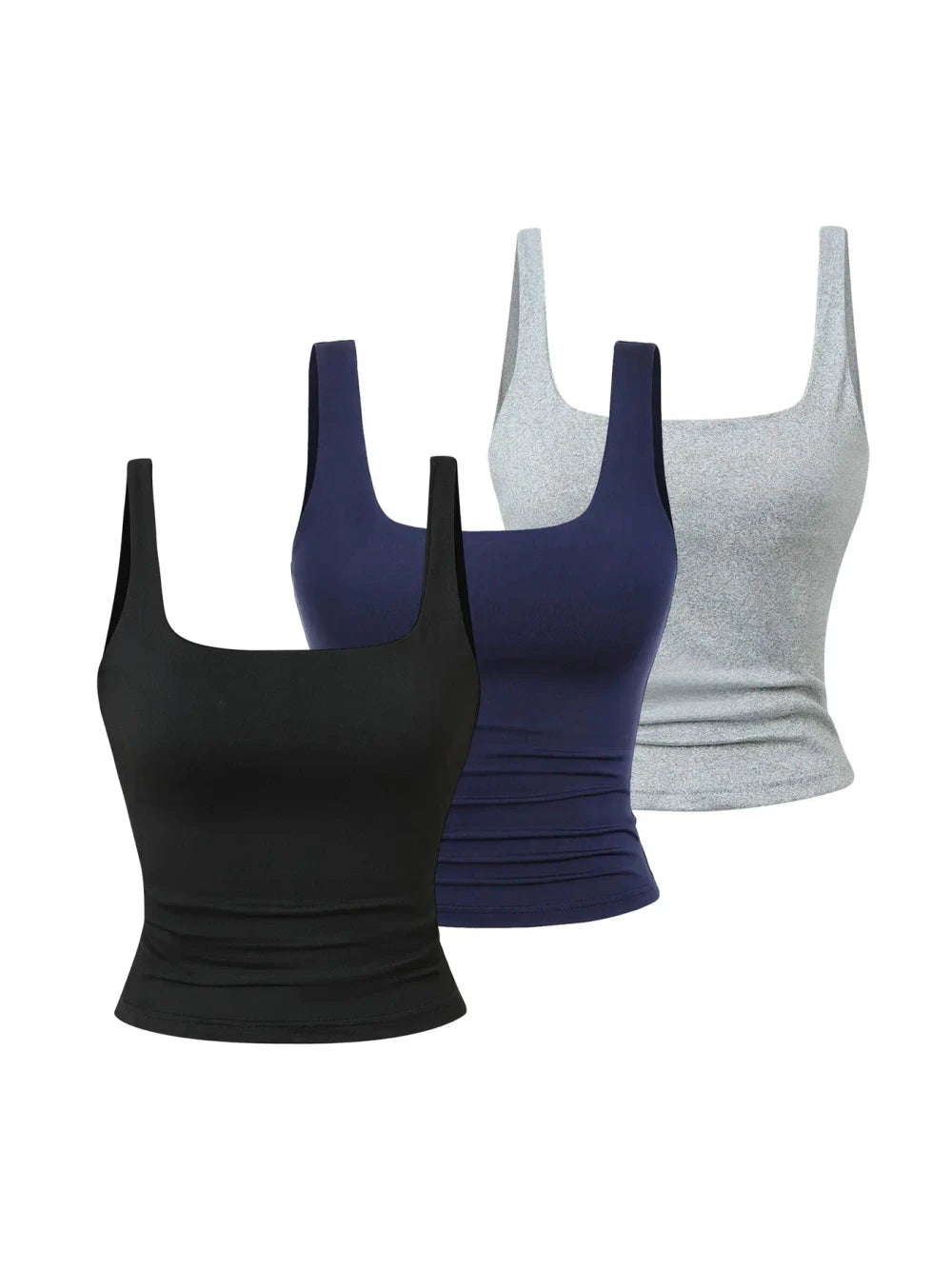 Square Neck Slim Tank Top